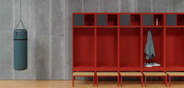 Techmark metal sports lockers are the best solution for all sports and recreational facilities, characterized by versatility, exceptional durability of use and ease of maintenance.